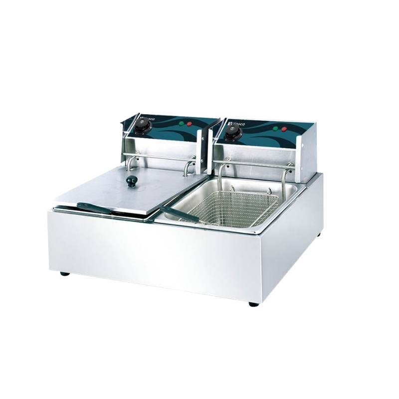 Vosco V-6L-2 Çift Hazneli Fritöz, 6+6 L